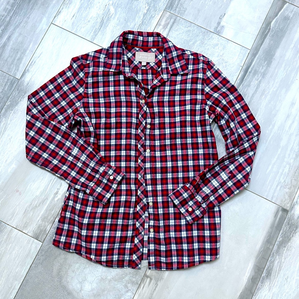 Banana Republic womens holiday blouse